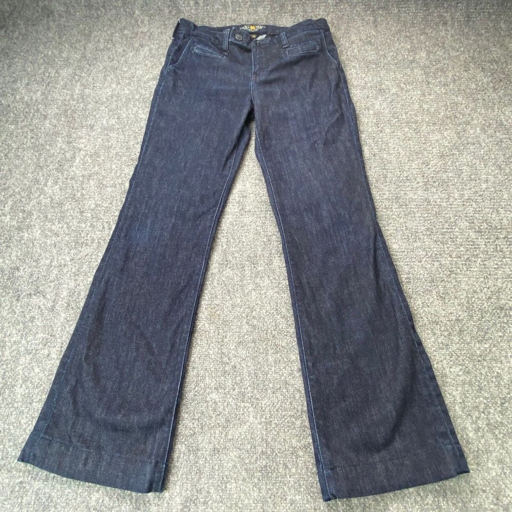 Y2K Lucky Brand Lisa Sweet N Low‎ Bootcut Jeans Womens 8 / 29 30x30.5 Preppy